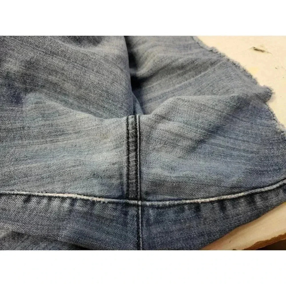 ELLE BLUE DENIM JEANS SHORTS PLUS SIZE 20W - Picture 4 of 4